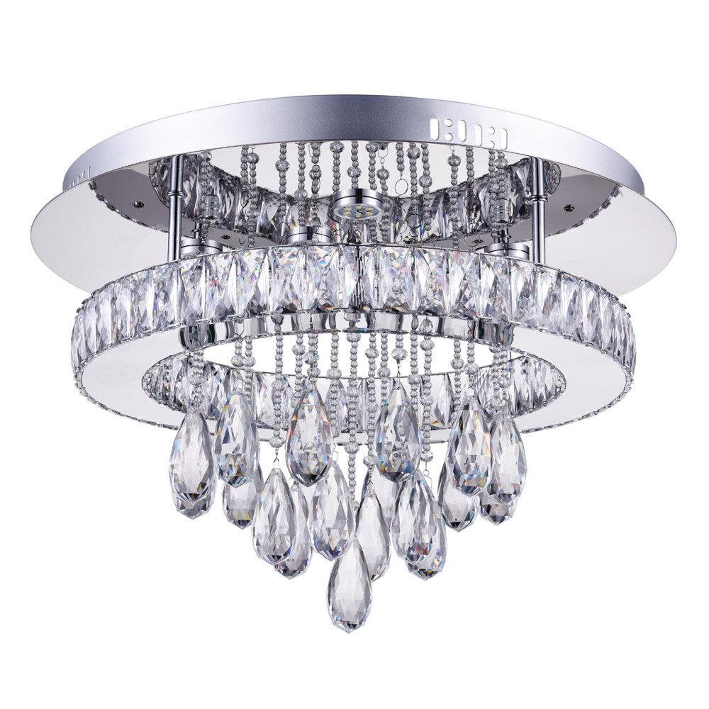Éclairage CWI Canada - 5613C20ST-R - DEL Plafonnier - Voile - Acier inoxydable