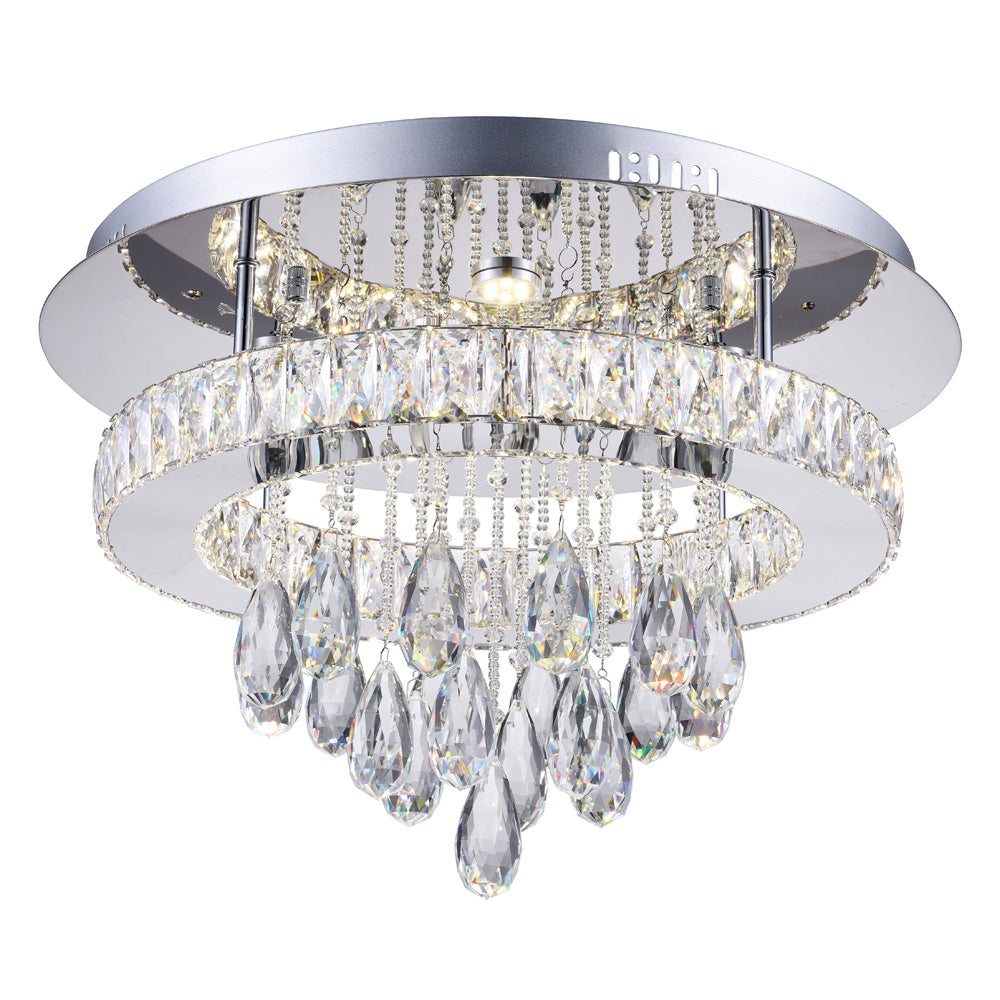 Éclairage CWI Canada - 5613C20ST-R - DEL Plafonnier - Voile - Acier inoxydable