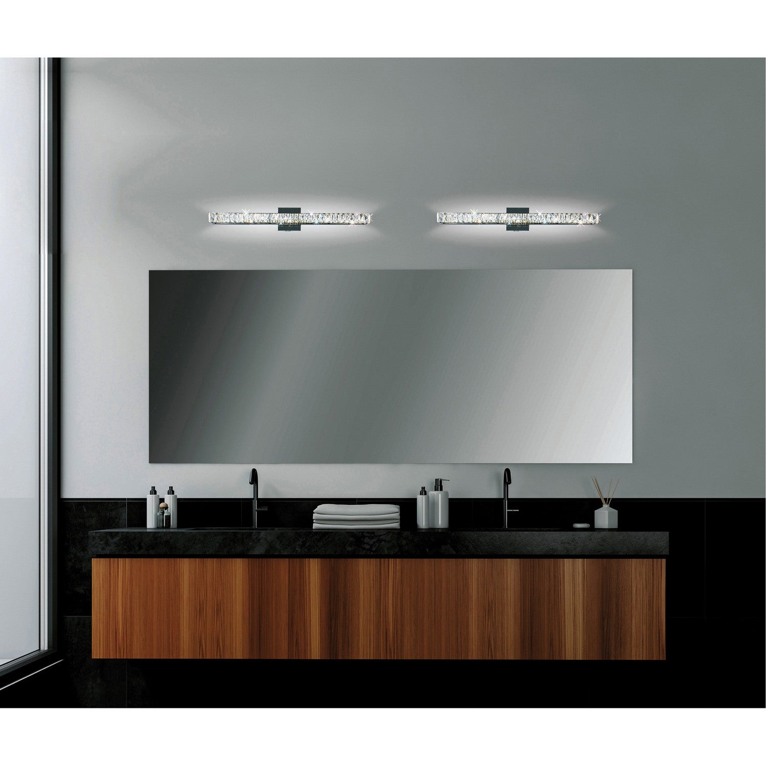 CWI Lighting Canada - 5624W24ST - Applique murale DEL - Milan - Chrome