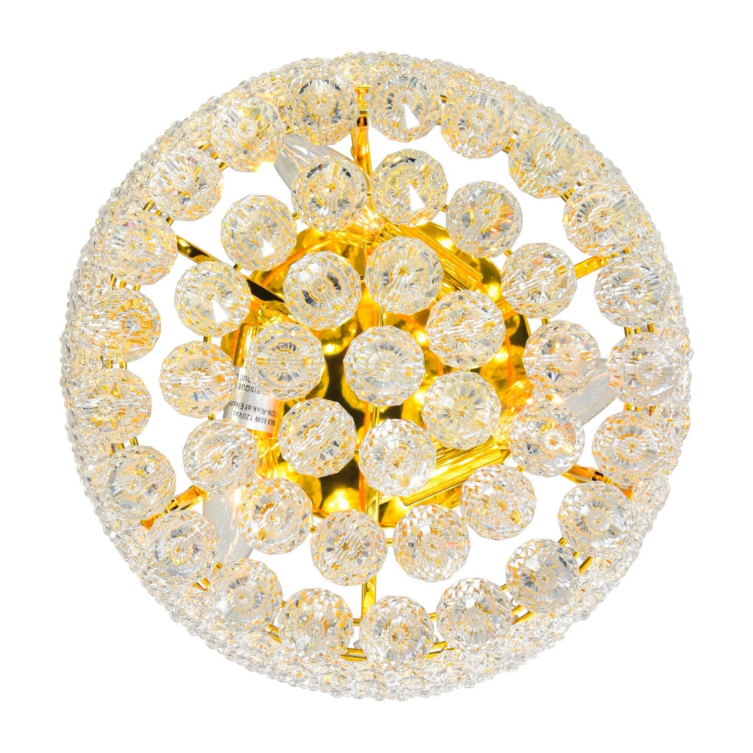 CWI Lighting Canada - 8001C12G - Trois lampes Plafonnier - Empire - Or