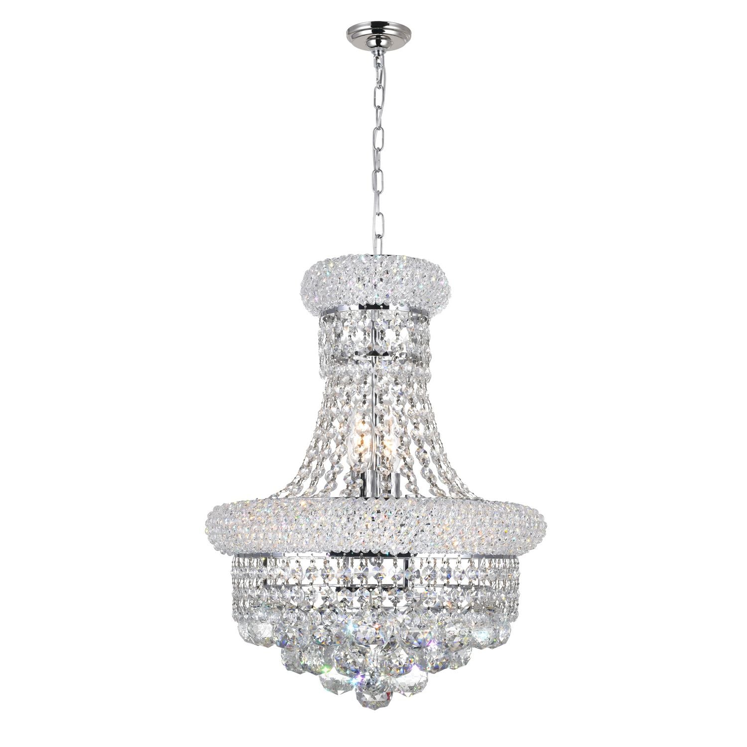 CWI Lighting Canada - 8001P14C - Six Light Chandelier - Empire - Chrome