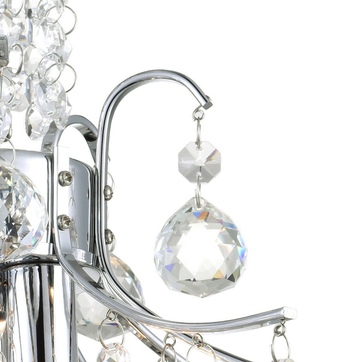 CWI Lighting Canada - 8012P12C - Three Light Mini Chandelier - Princess - Chrome