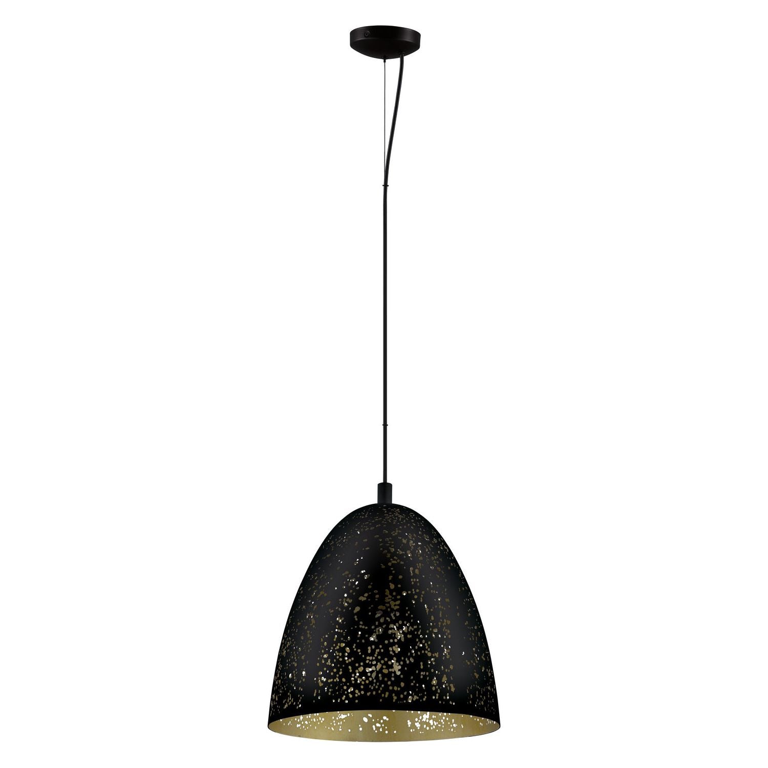 Eglo Canada - 202081A - One Light Suspension - Safi - Matte Black