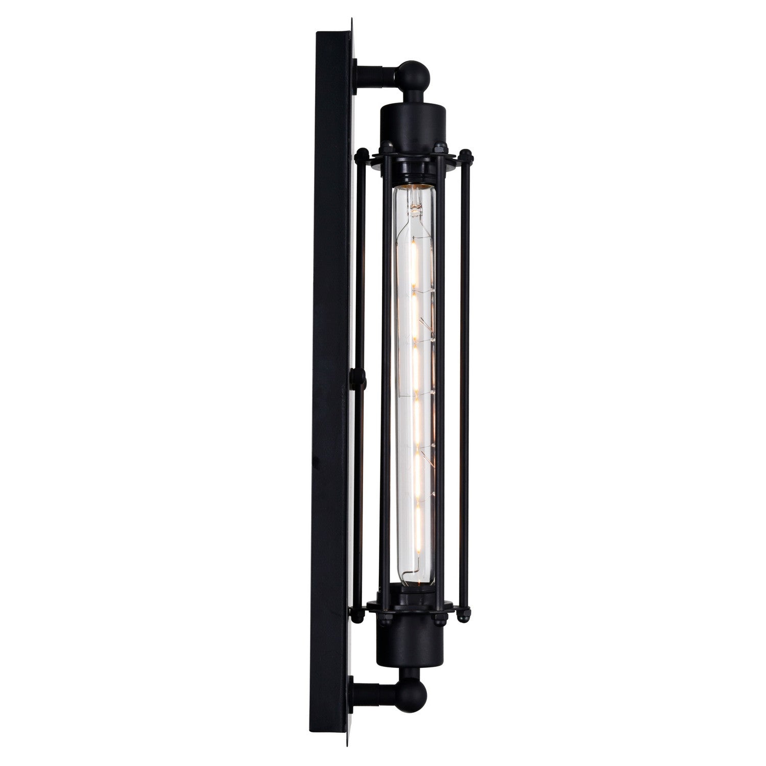 Éclairage CWI Canada - 9613W4-1-101 - Une lampe Murale - Kiera - Noire