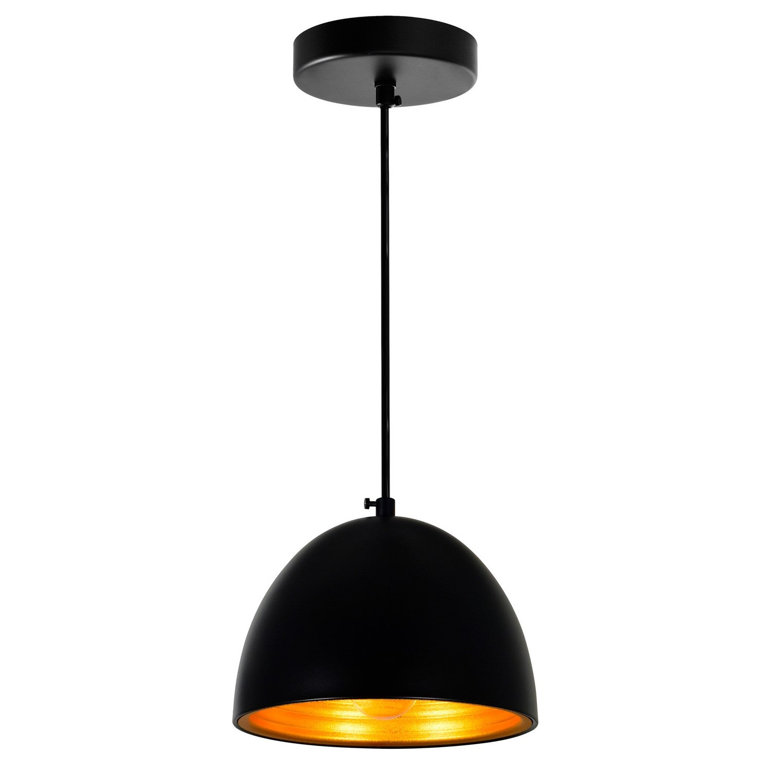 CWI Lighting Canada - 9630P7-1-101 - Mini lampe Suspension - Modeste - Noir
