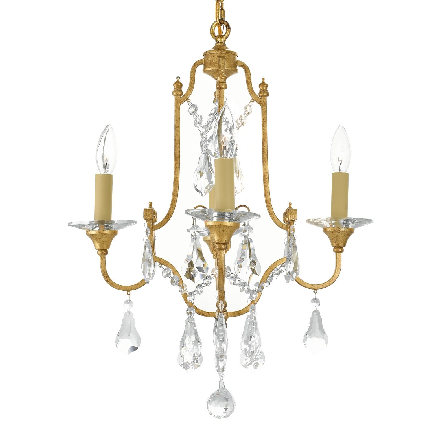 CWI Lighting Canada - 9836P17-4-125 - Four Light Chandelier - Electra - Oxidized Bronze