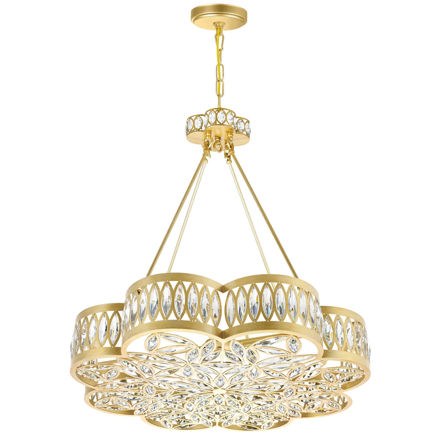Éclairage CWI Canada - 9906P31-8-208 - Huit lampes Suspendu - Nova - Champagne
