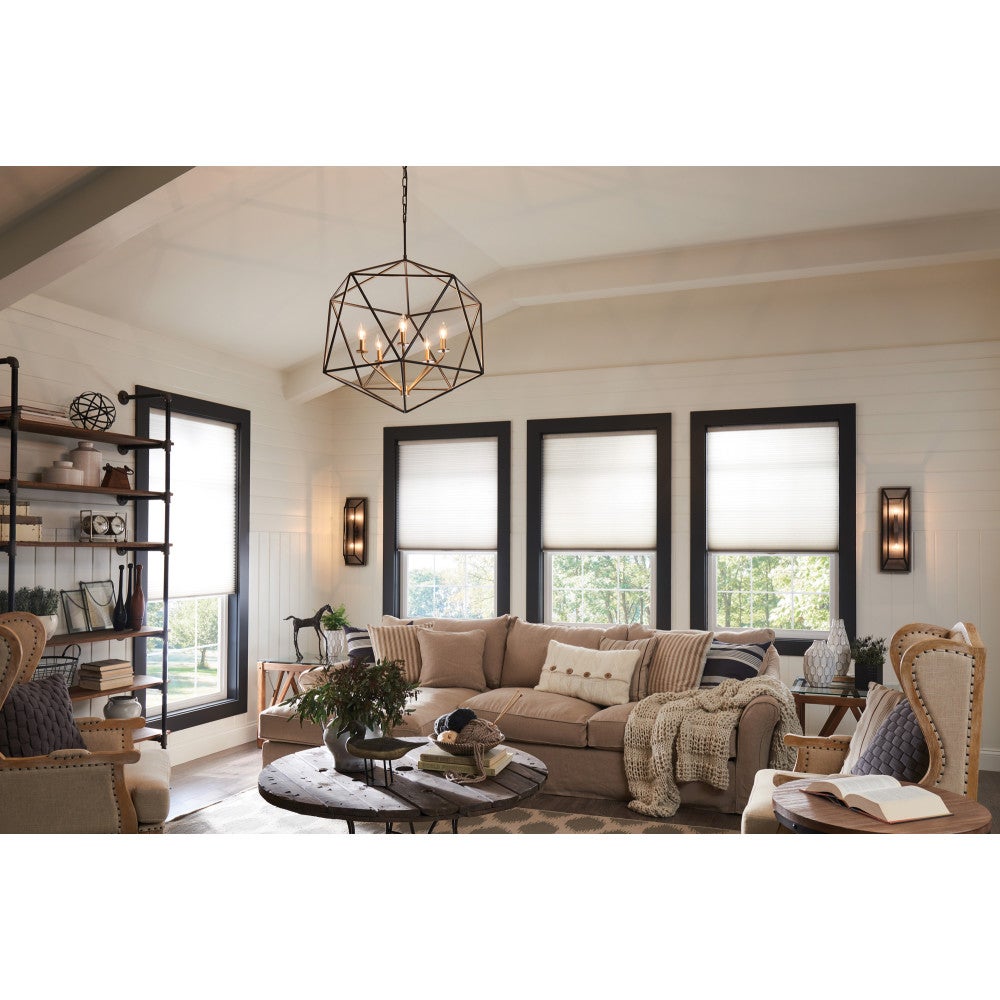 Hinkley Lighting 3025MM Astrid Open Frame Chandelier in Metallic Matte Bronze