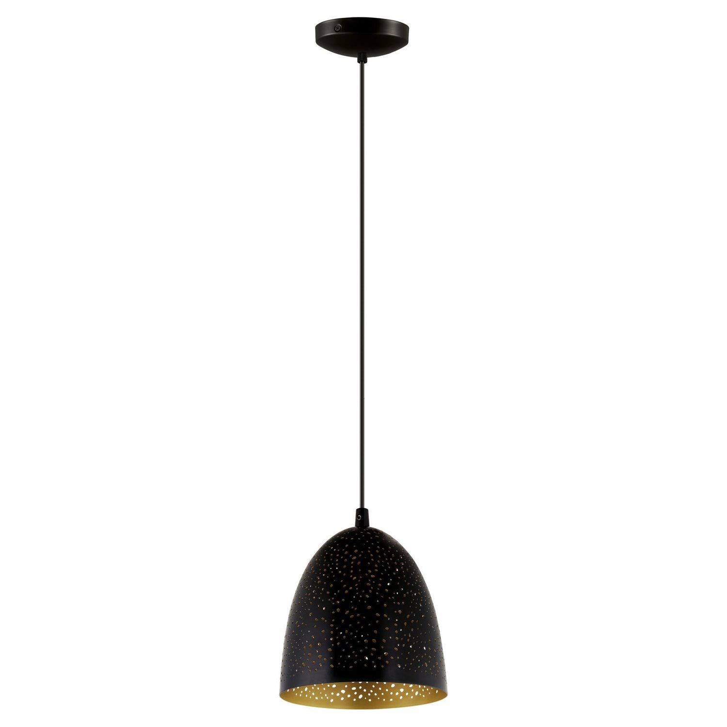 Eglo Canada - 202265A - One Light Suspension - Safi - Matte Black