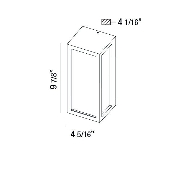 Eurofase Architectural Outdoor LED Wall Sconce (31580)