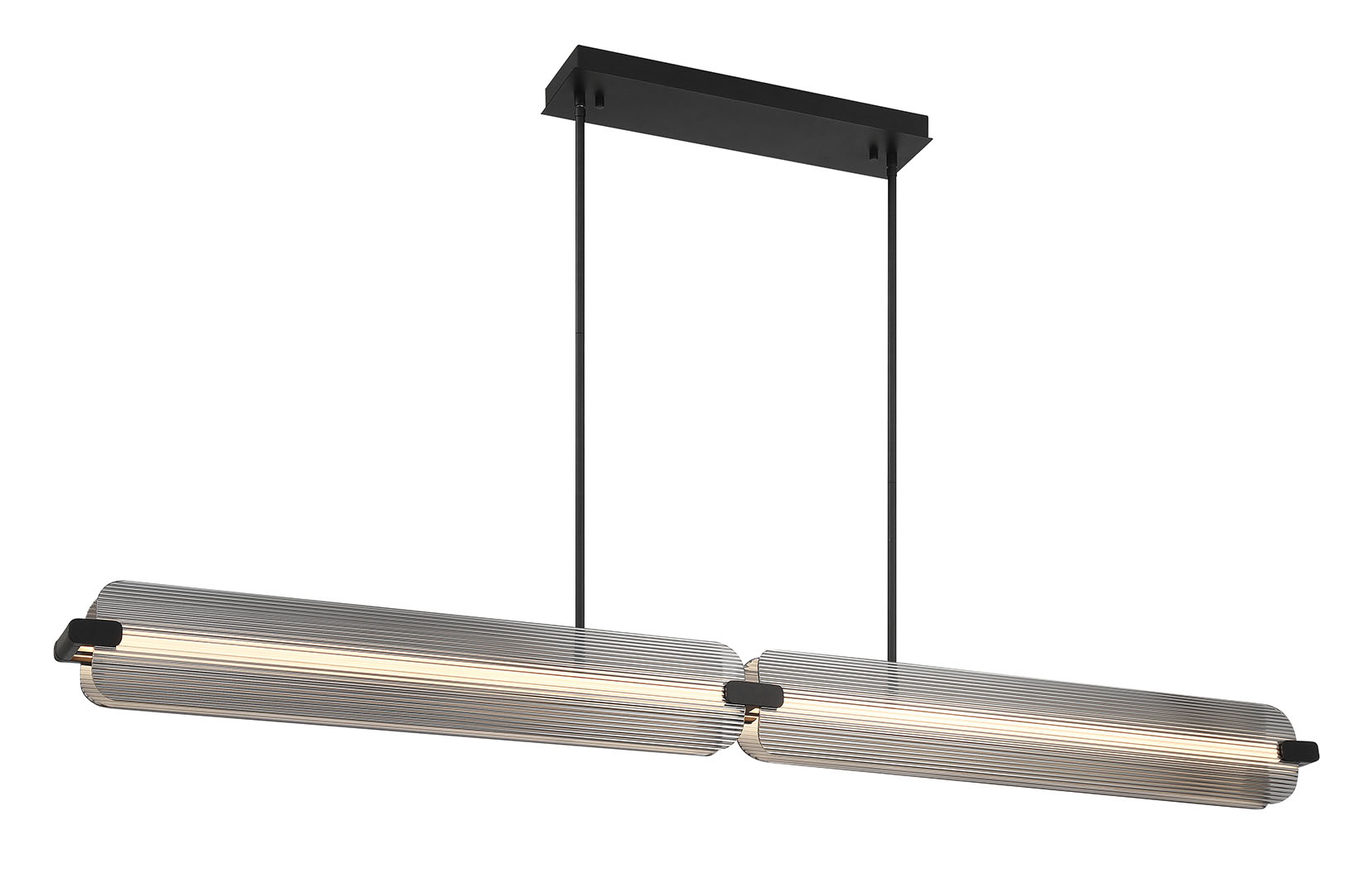 Europhase 50056-019 Neoness LED Linéaire Suspendu en noir mat