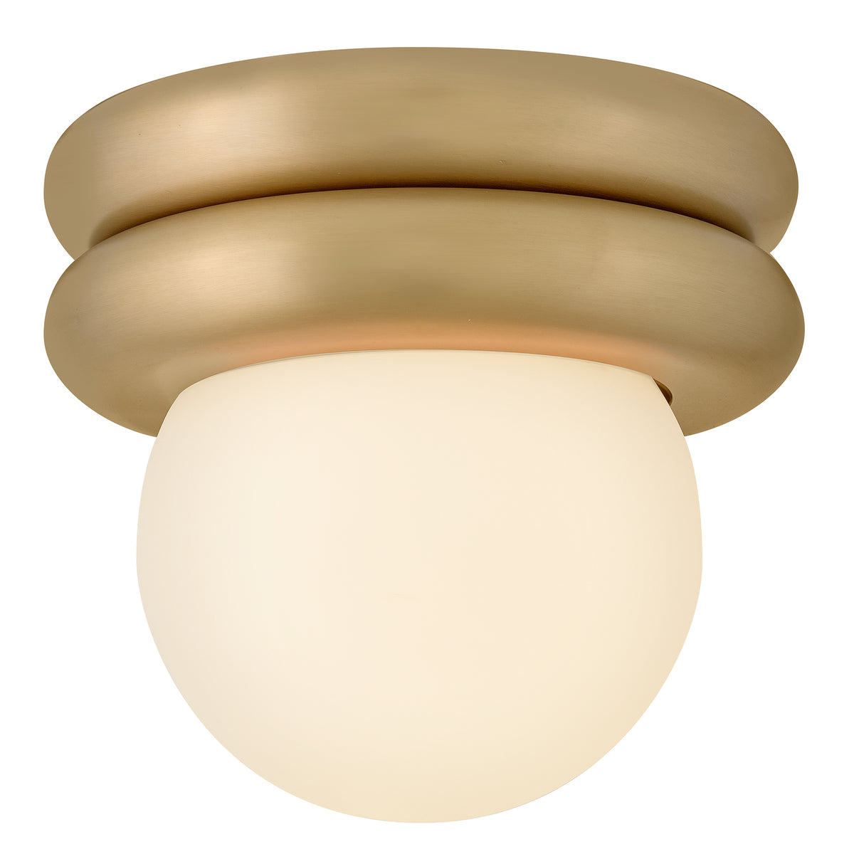 Lark 83291LCB Noa Convertible Flush Mount in Lacquered Brass