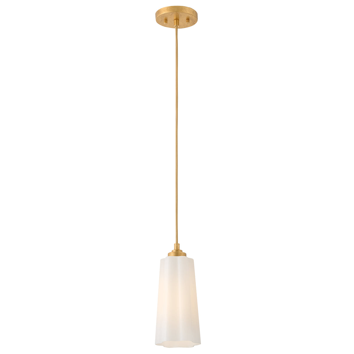 Alouette 83714DA Miel festonné Suspension 83714 en laiton vieilli