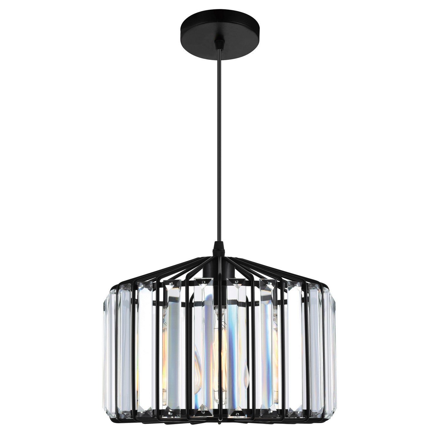 CWI Lighting Canada - 9942P10-1-101-C - Une lampe Suspension - Alethia - Noire