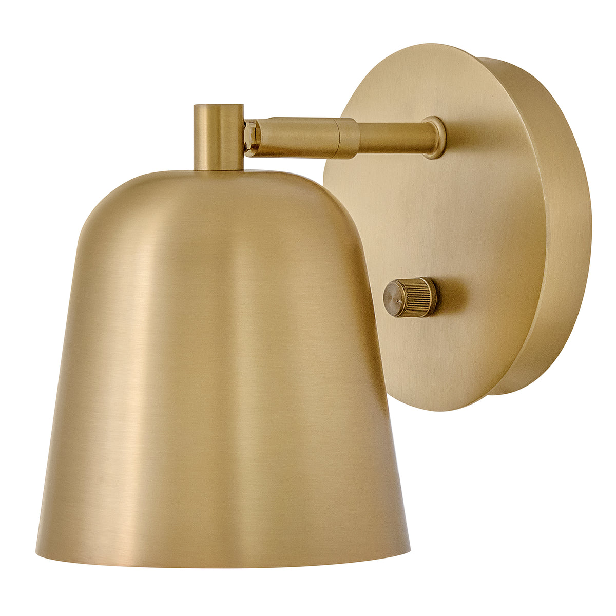 Lark 84460LCB Jojo Articulating Sconce in Lacquered Brass