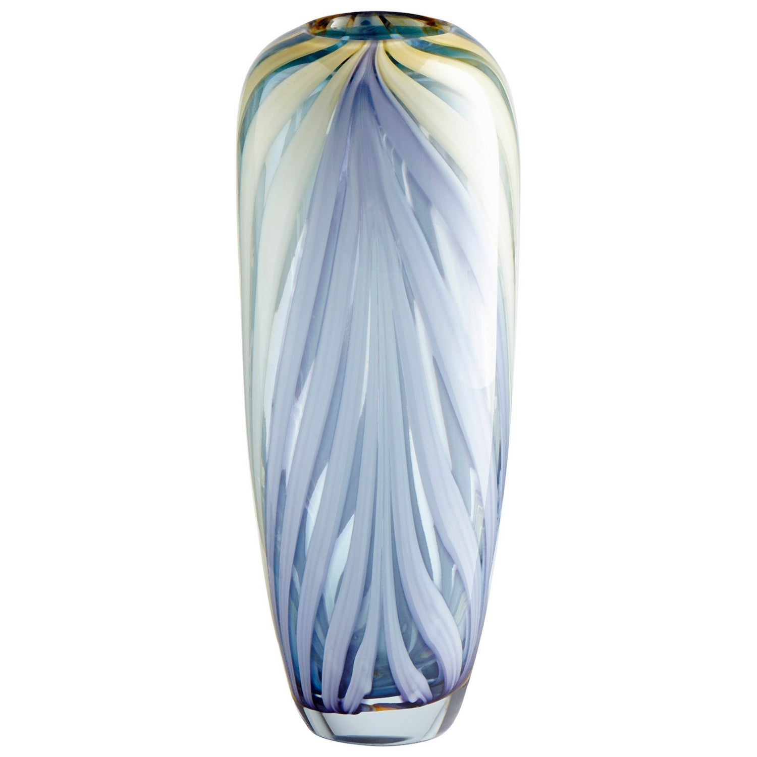 Cyan Canada - 09179 - Vase - Rythme - Violet et jaune