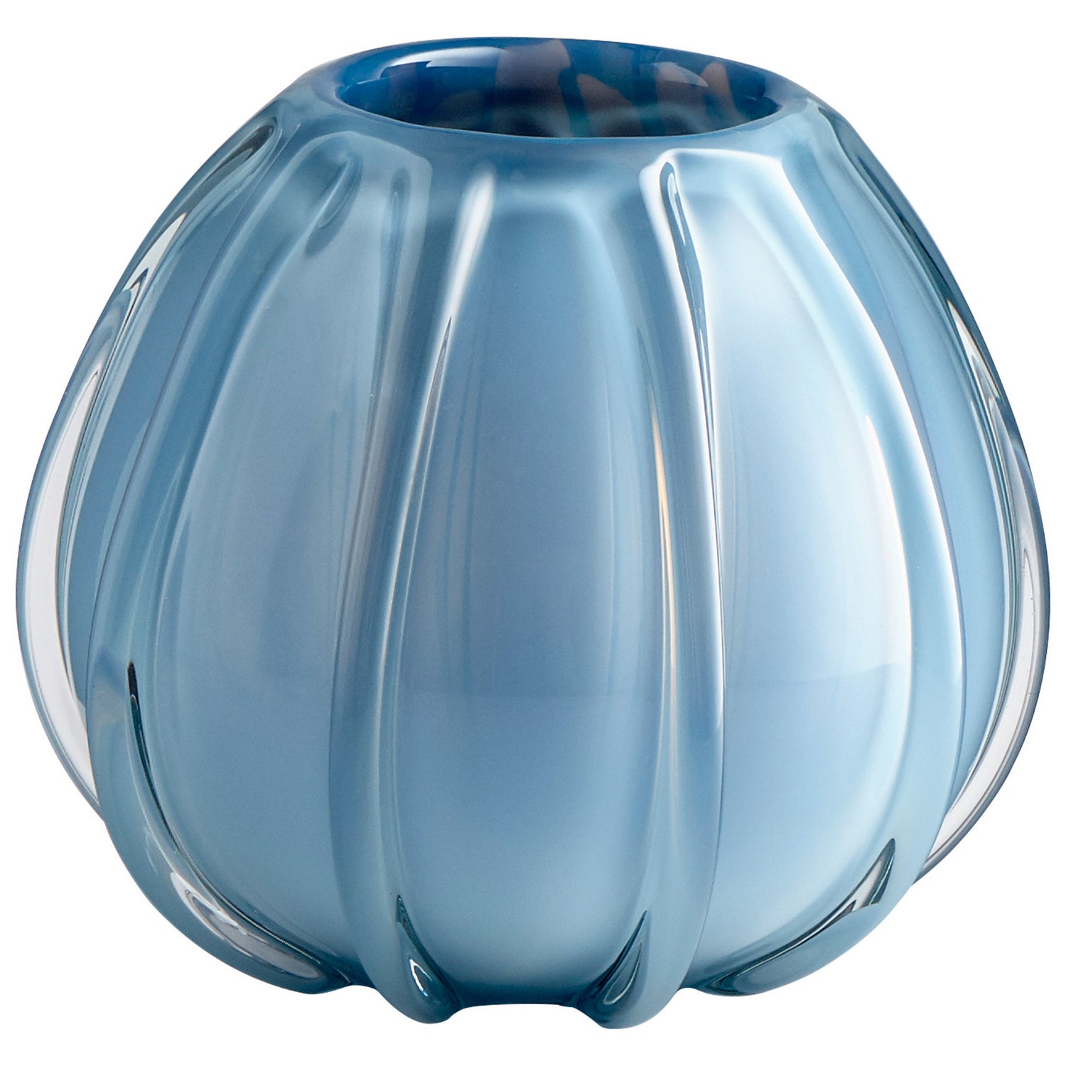 Cyan Canada - 09195 - Vase - Arctic Chill - Bleu
