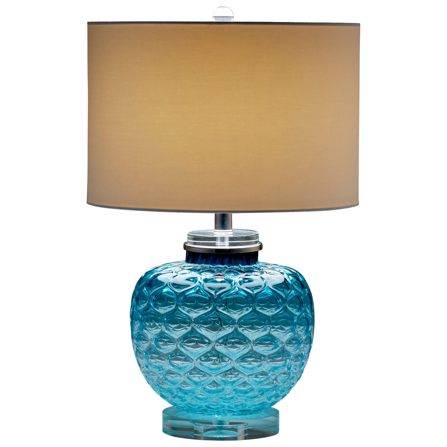 Cyan Canada - 09283 - Une lumière Lampe de table - Ballard - Turquoise