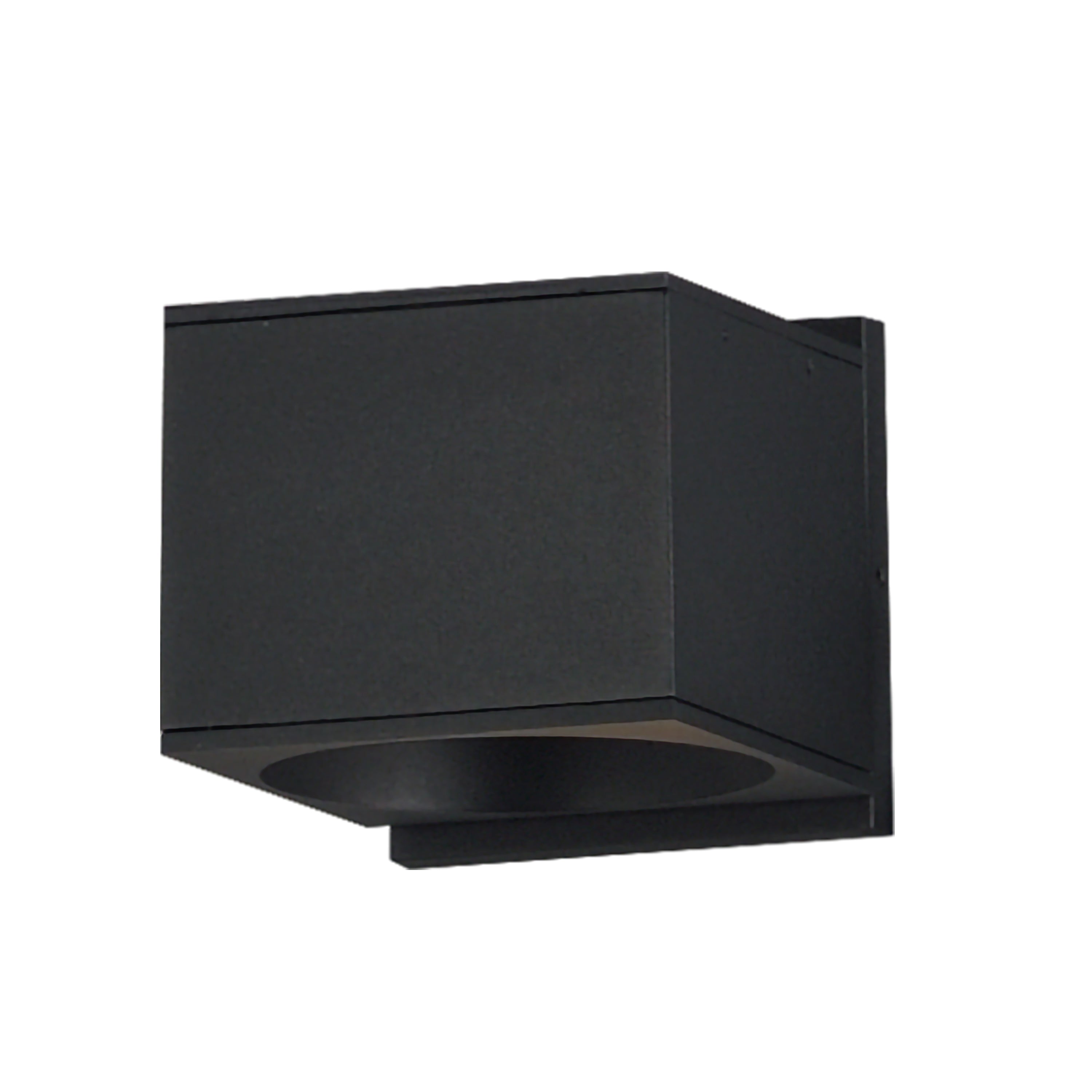 Éclairage Maxim 86215BK Stout 120-277V Intérieur/Extérieur Murale en noir