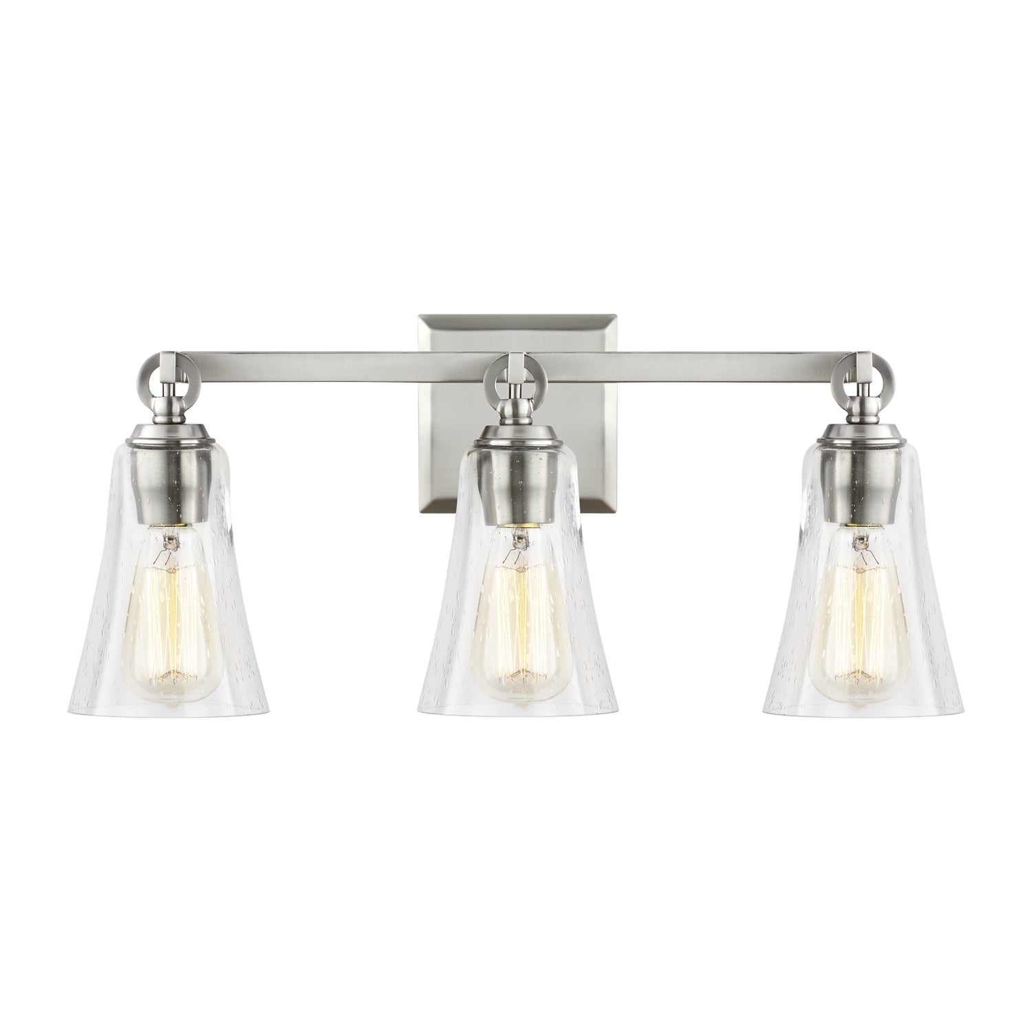 Visual Comfort Studio Canada - VS24703SN - Three Light Vanity - Monterro - Satin Nickel