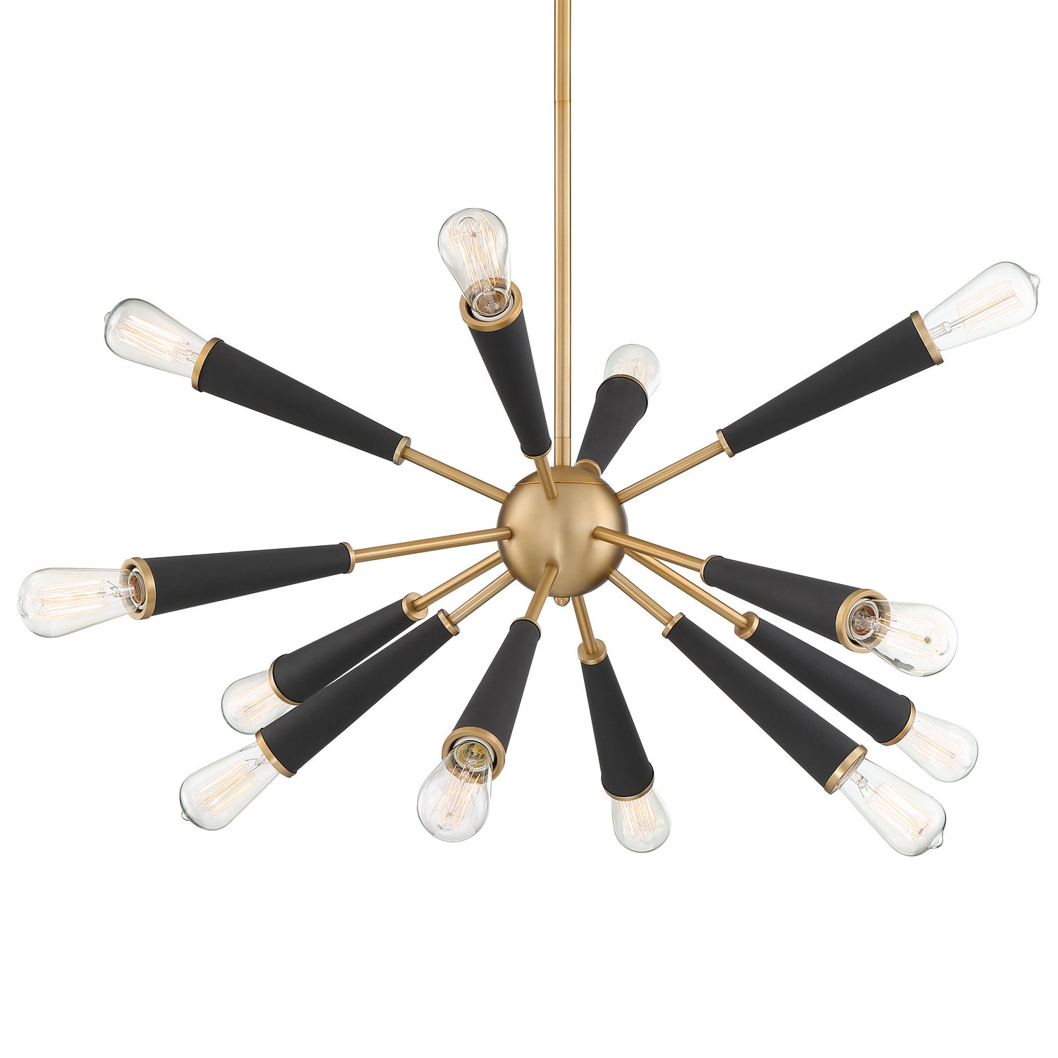 Crystorama - 3812-AG - 12 Lumières Suspendu - Zodiaque - Laiton vieilli
