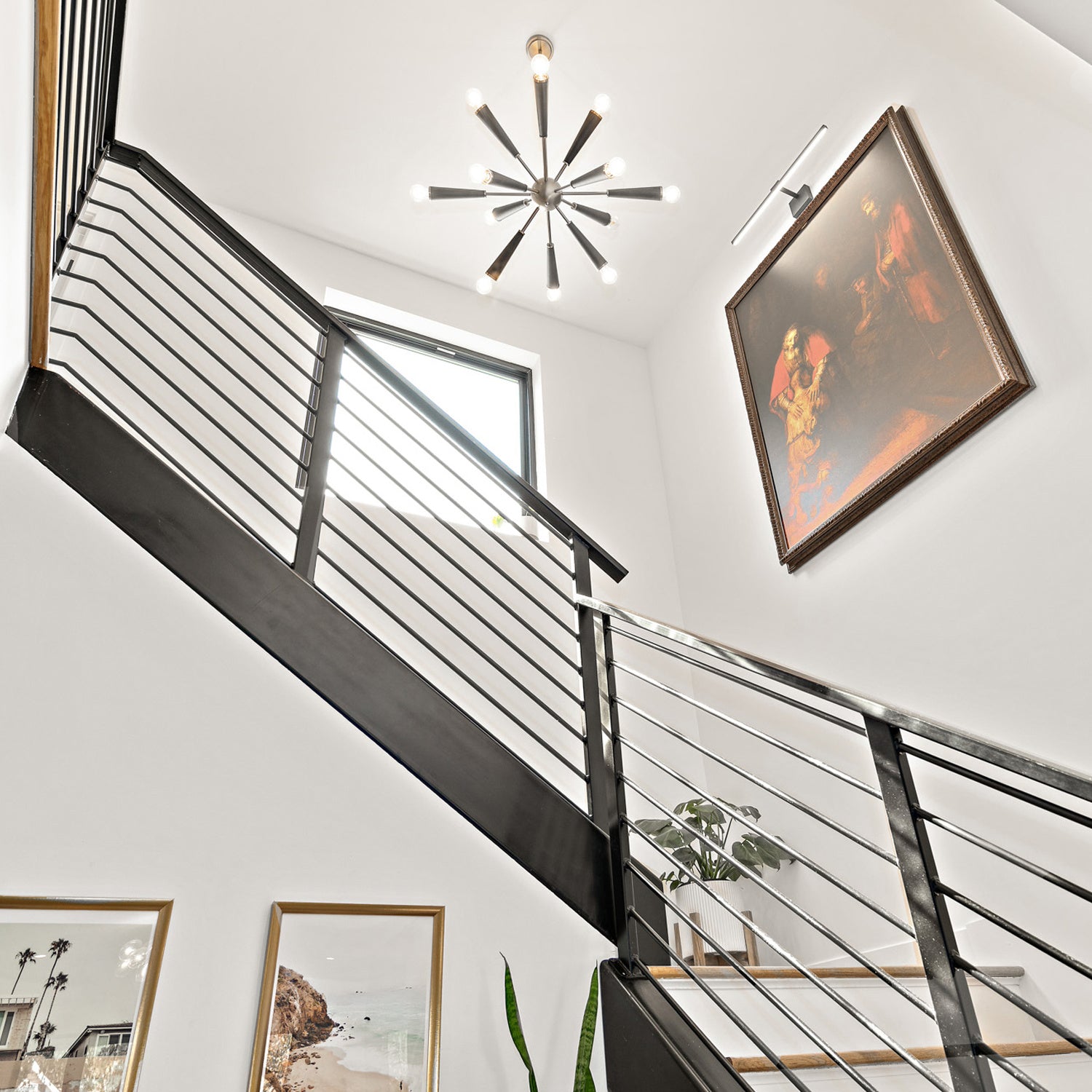 Crystorama - 3812-AG - 12 Lumières Suspendu - Zodiaque - Laiton vieilli