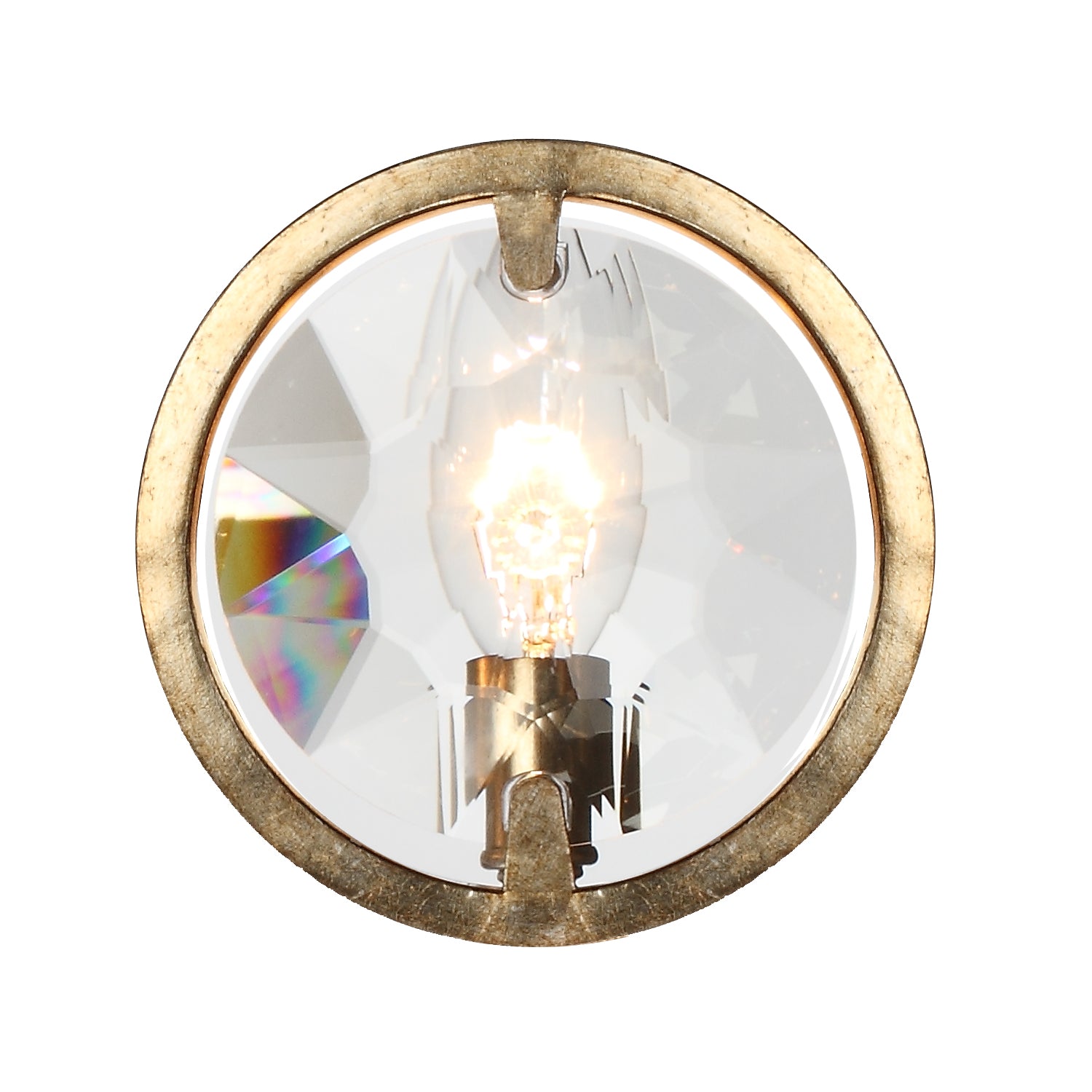 Crystorama - QUI-7621-DT - Une lampe Murale - Quincy - Crépuscule en détresse