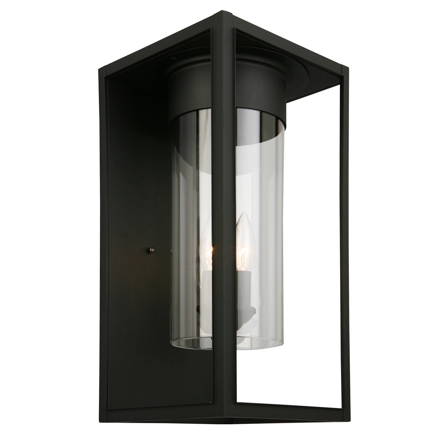 Eglo Canada - 203035A - One Light Outdoor Wall Mount - Walker Hill - Matte Black