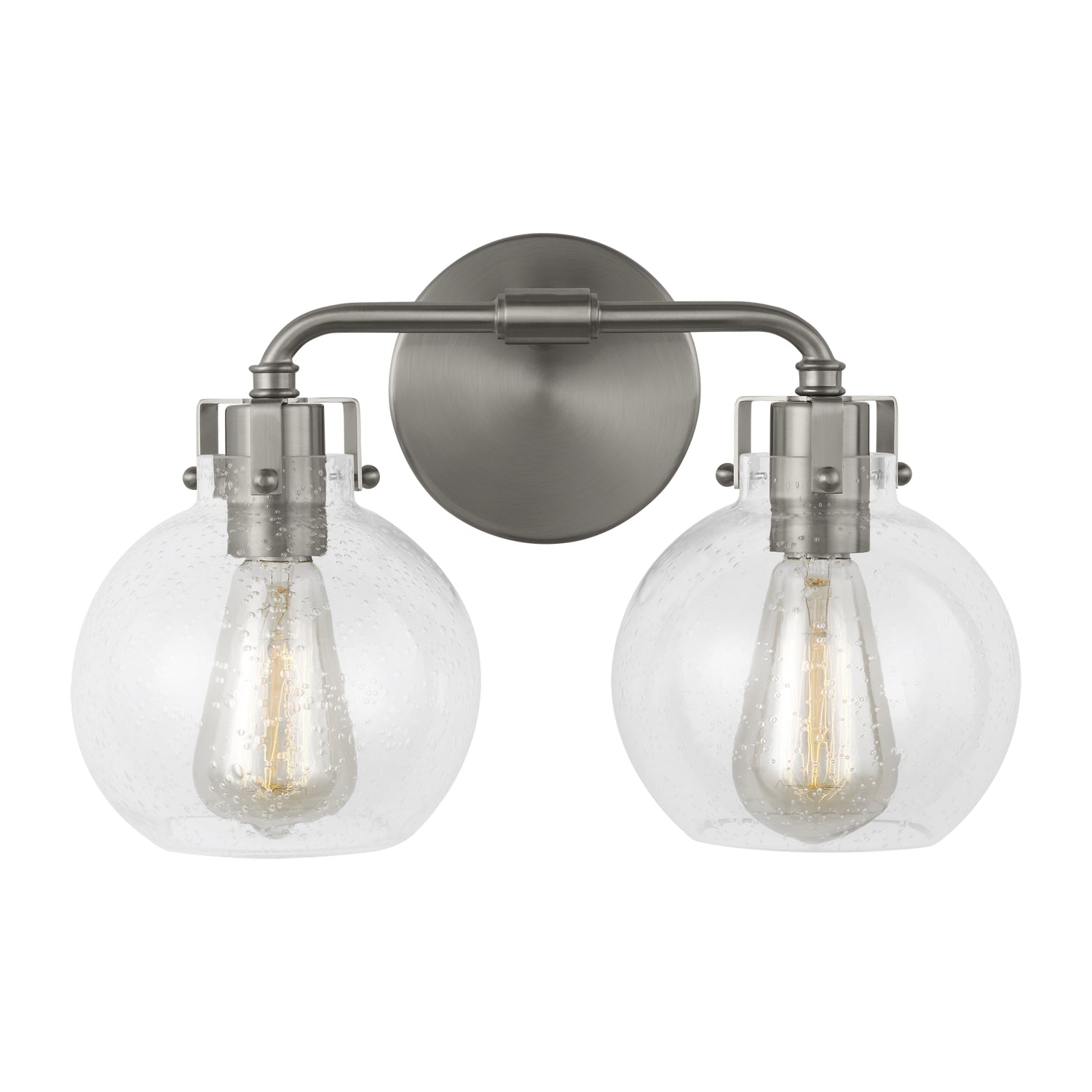 Visual Comfort Studio Canada - VS24402SN - Two Light Vanity - Clara - Satin Nickel