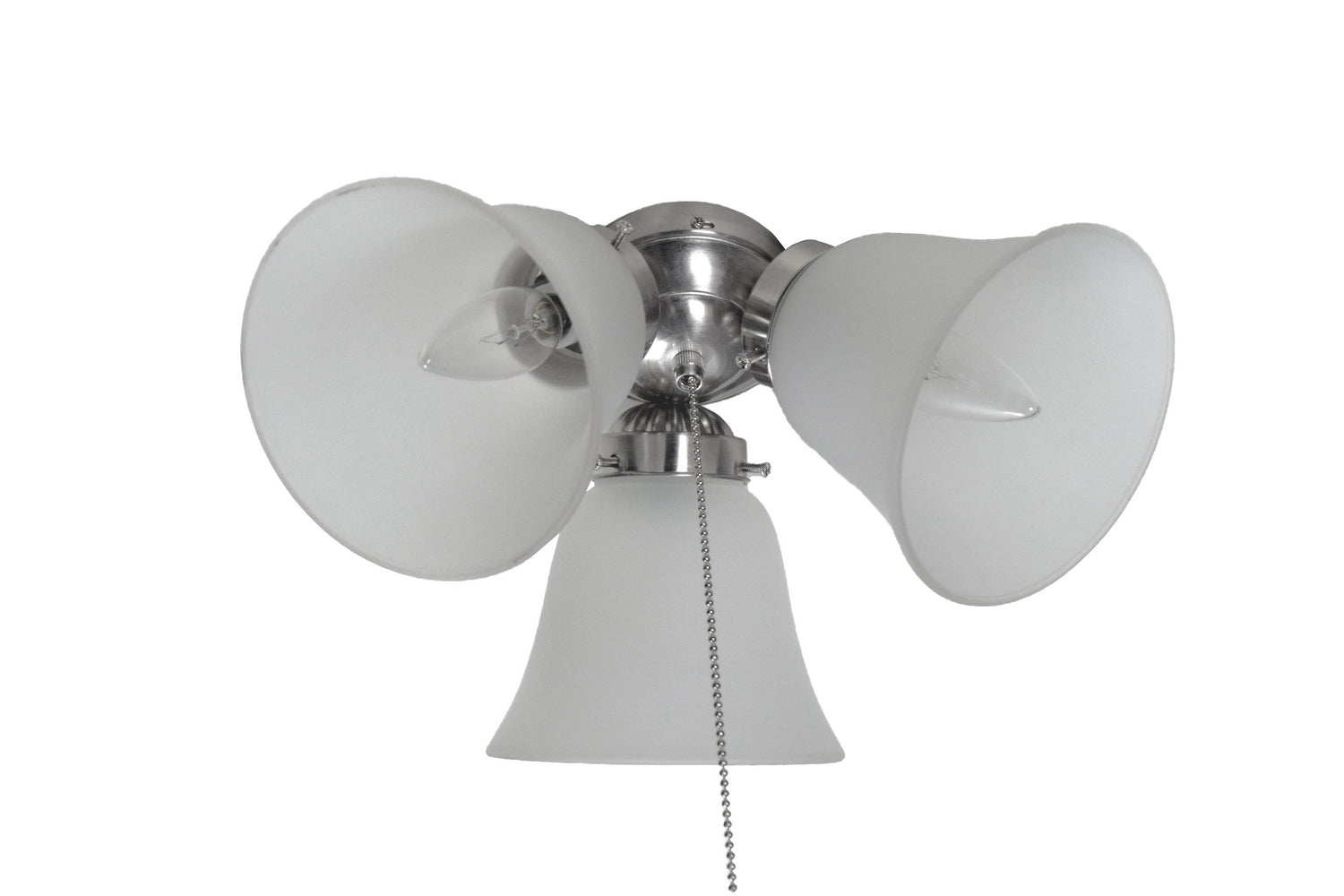 Maxim Lighting FKT207FTSN Fan Light Kits Ceiling Fan Light Kit in Satin Nickel