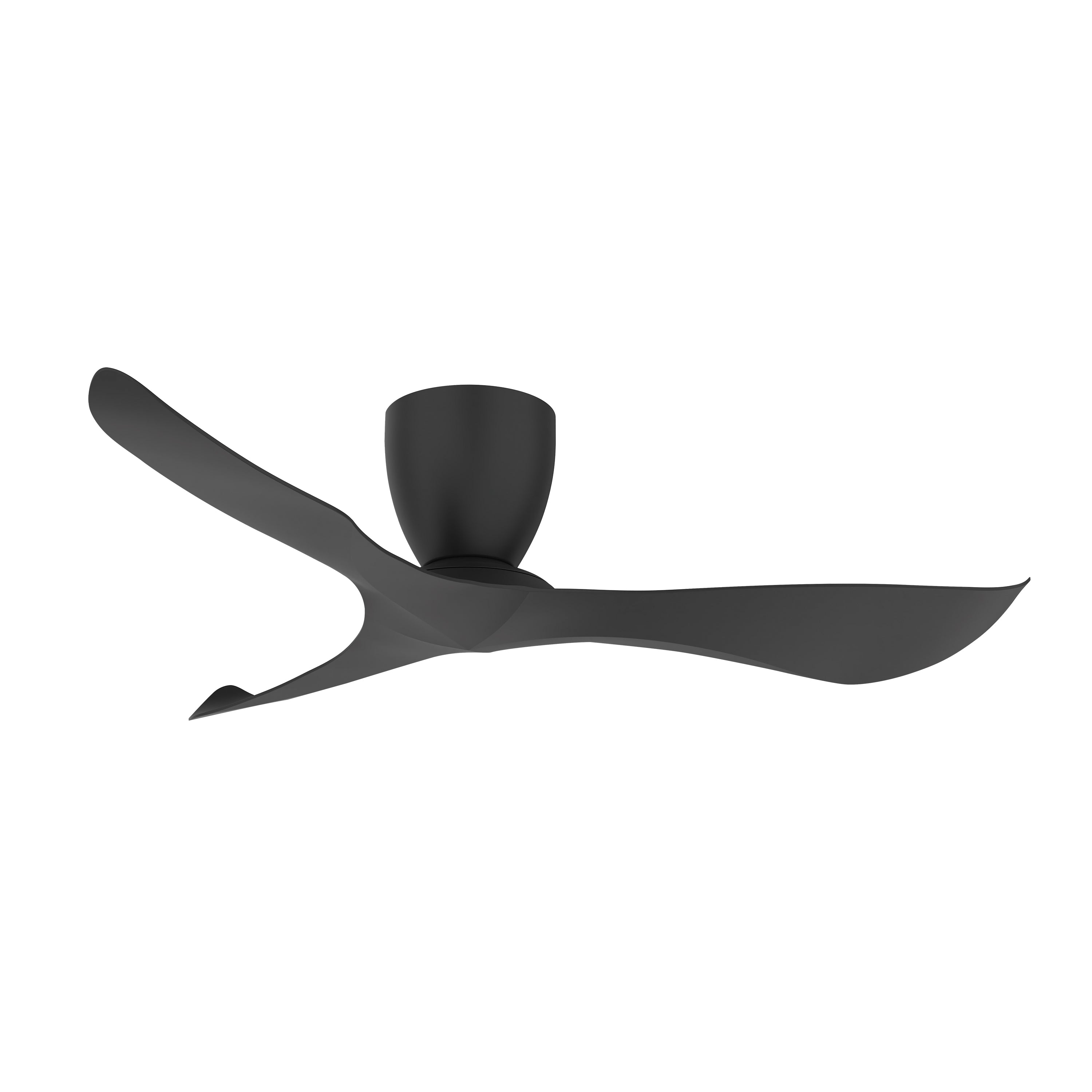 Éclairage Maxim 88753BK Keanu Hugger 56" Hugger Ventilateur en noir