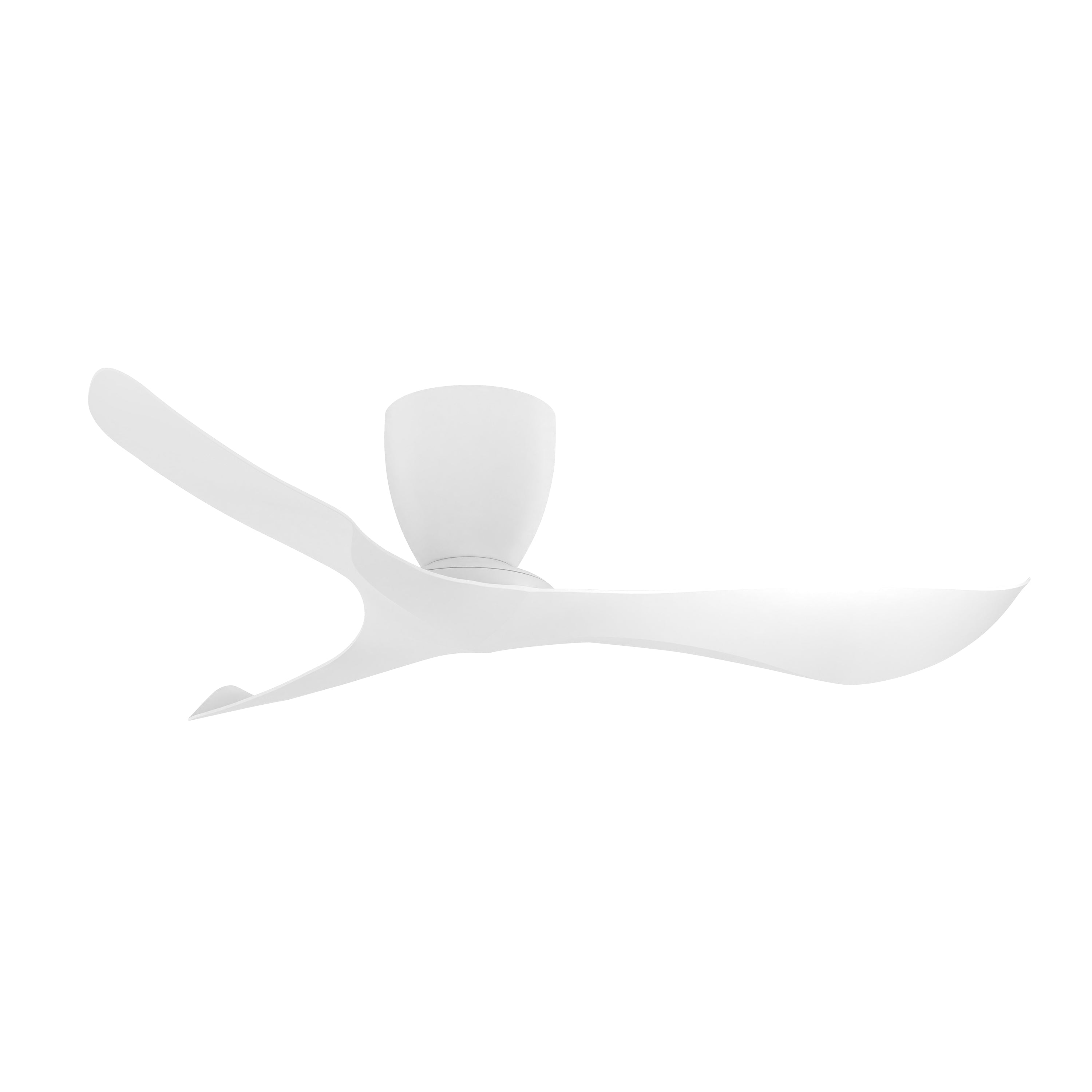 Éclairage Maxim 88753MW Keanu Hugger 56" Hugger Ventilateur en blanc mat