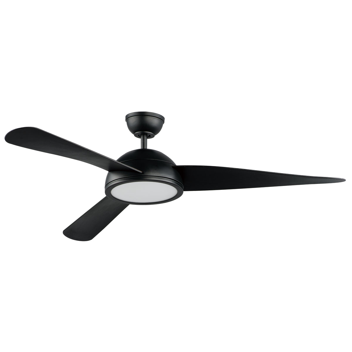 Maxim Lighting 88801BK Cupola 52" LED noire Ventilateur en noir