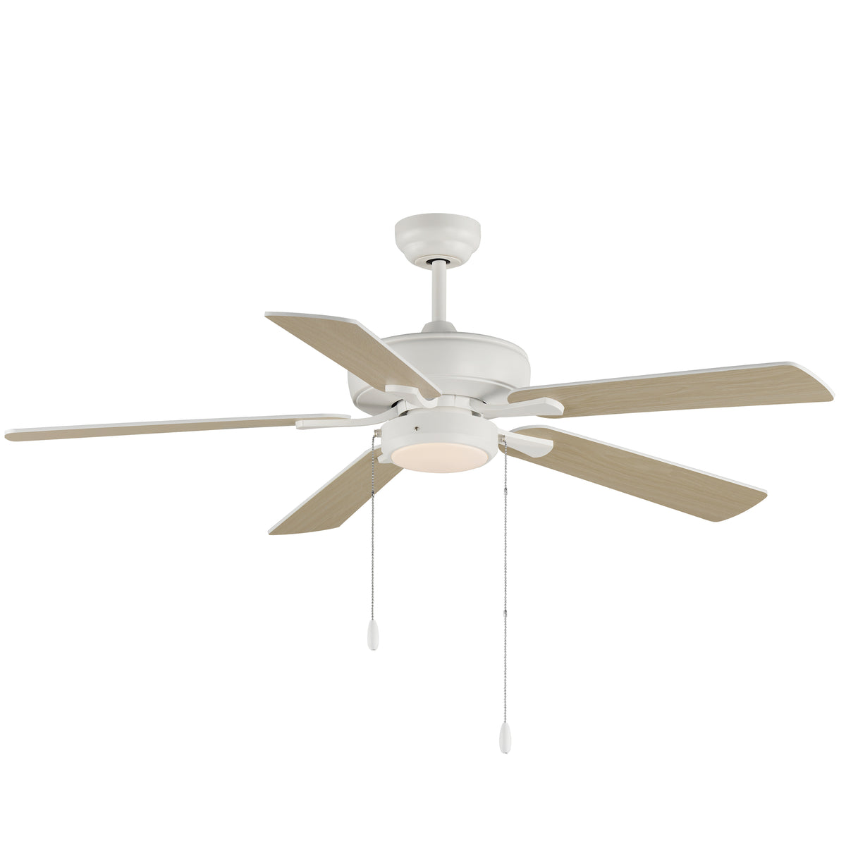 Maxim Lighting 88937MW 52" Super-Max Fan w/ LED Light Kit in Matte White