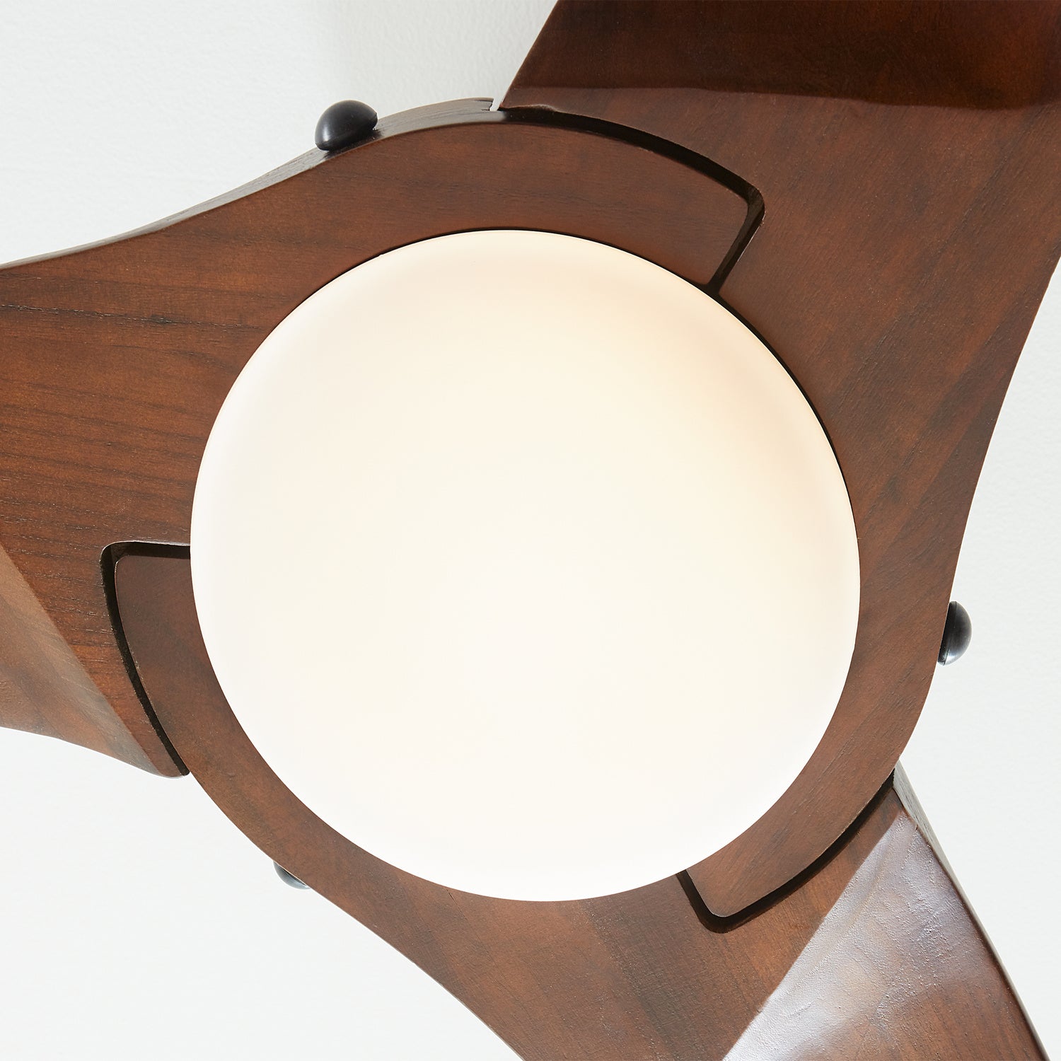 Montreal Luminaire & Quincaillerie 3MNLR56BKD-V1 Plafond minimaliste de 56 pouces Ventilateur