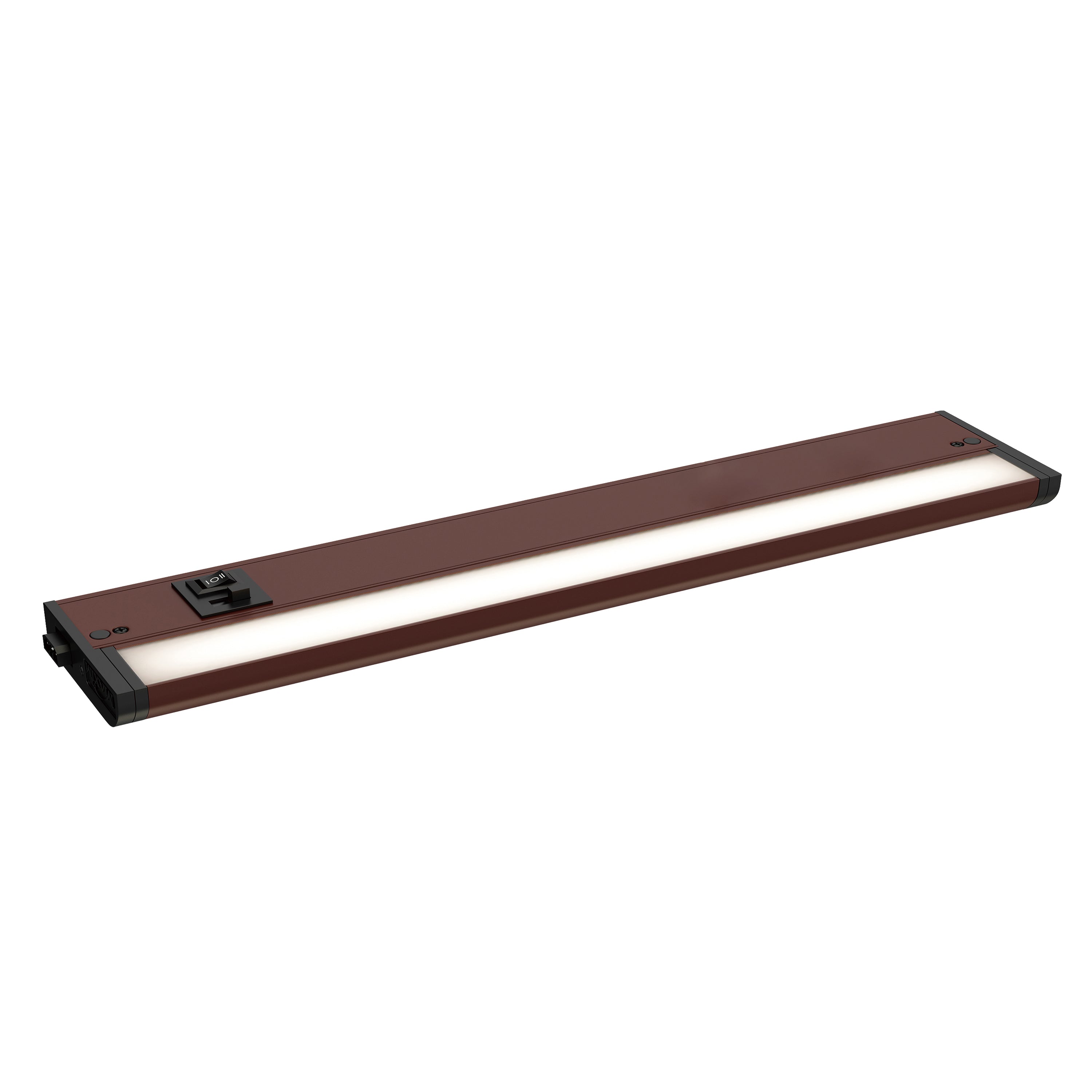 Luminaire sous-meuble LED Maxim Lighting CounterMax 5K 18" 2700-5000K, couleur bronze (réf. 89864BZ)