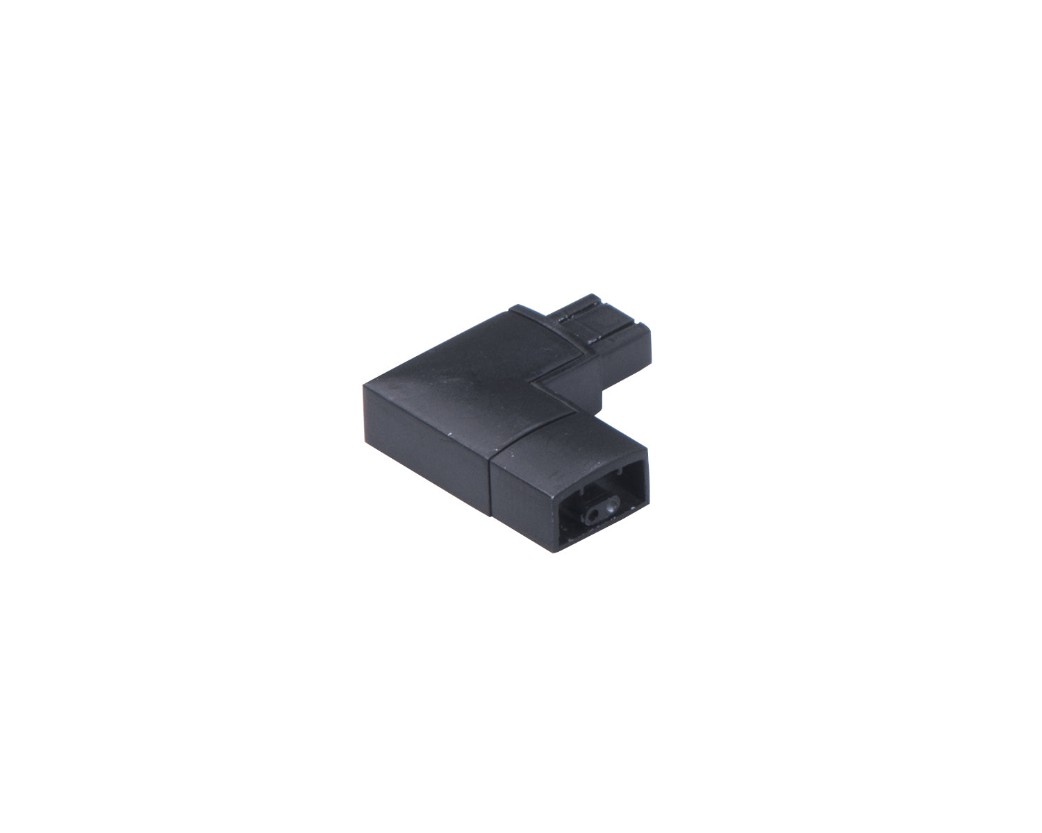 Connecteur d'angle gauche Maxim Lighting CounterMax 24V Slim Stick 89830BK, noir