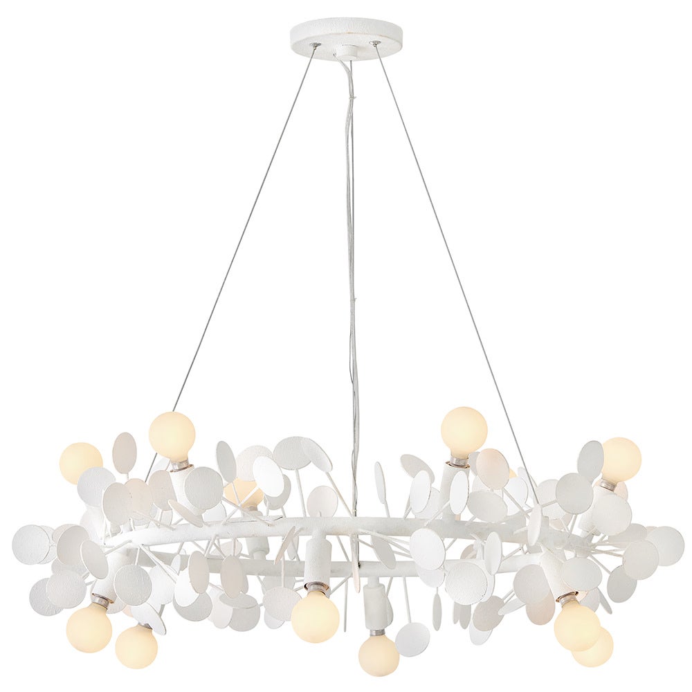 Lark 84406TXP Lolli Chandelier in Textured Plaster