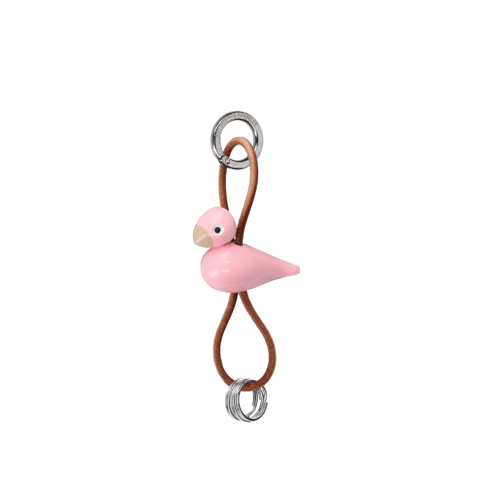 Kay Bojesen 39830 Bird Bag Charm in Rose