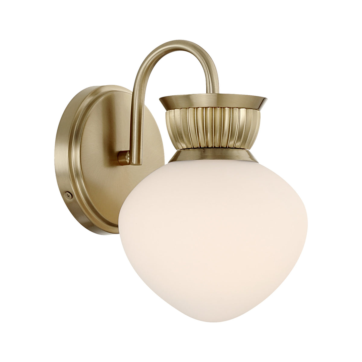 Savoy House 9-1028-1-127 Melbourne Wall Sconce in Noble Brass