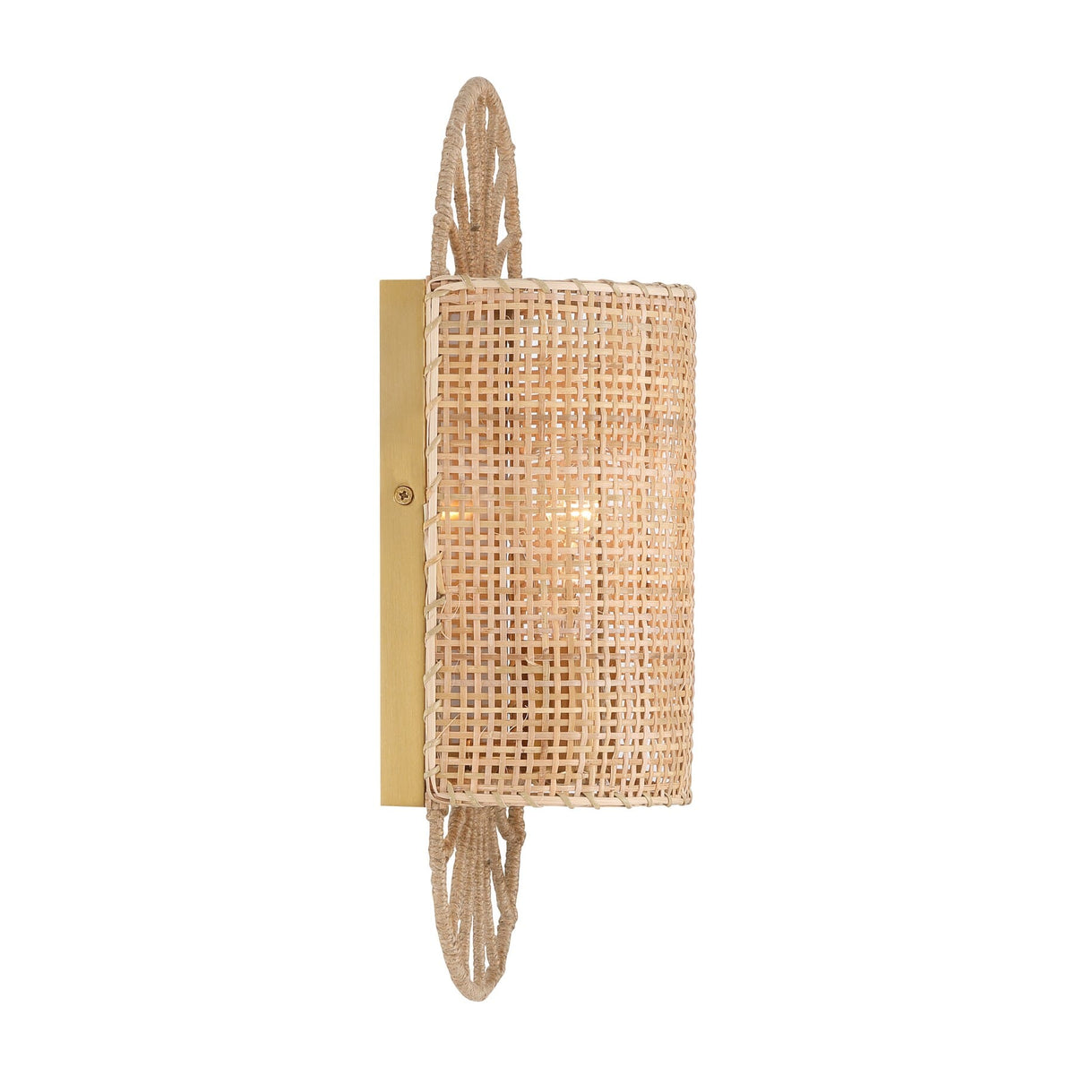 Savoy House 9-1413-1-322 Shawnee Wall Sconce in Warm Brass