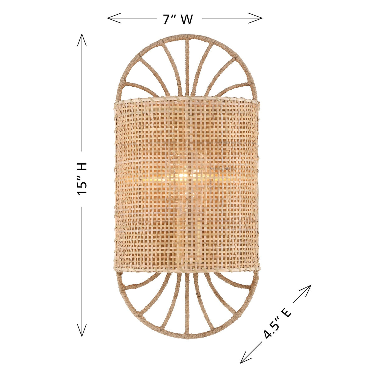 Savoy House 9-1413-1-322 Shawnee Wall Sconce in Warm Brass