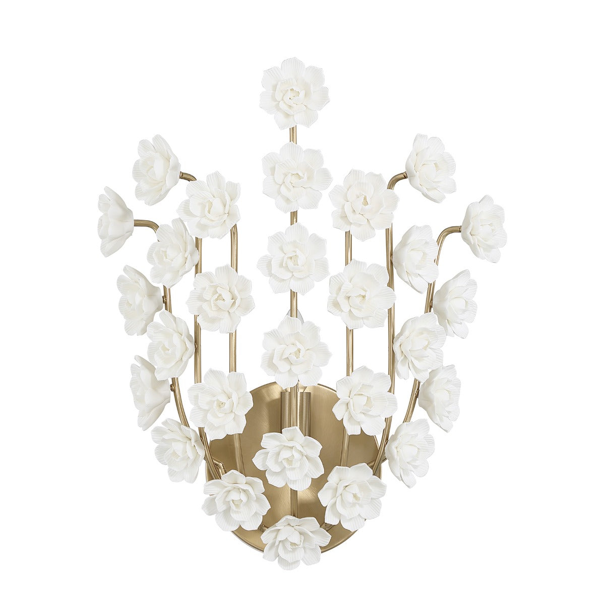 Savoy House 9-2501-1-127 Flores Wall Sconce in Noble Brass