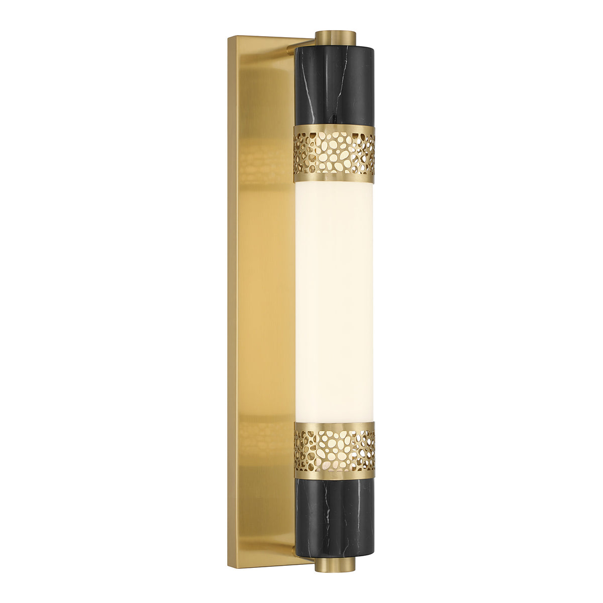 Savoy House 9-2915-1-322 Farrell Wall Sconce in Warm Brass
