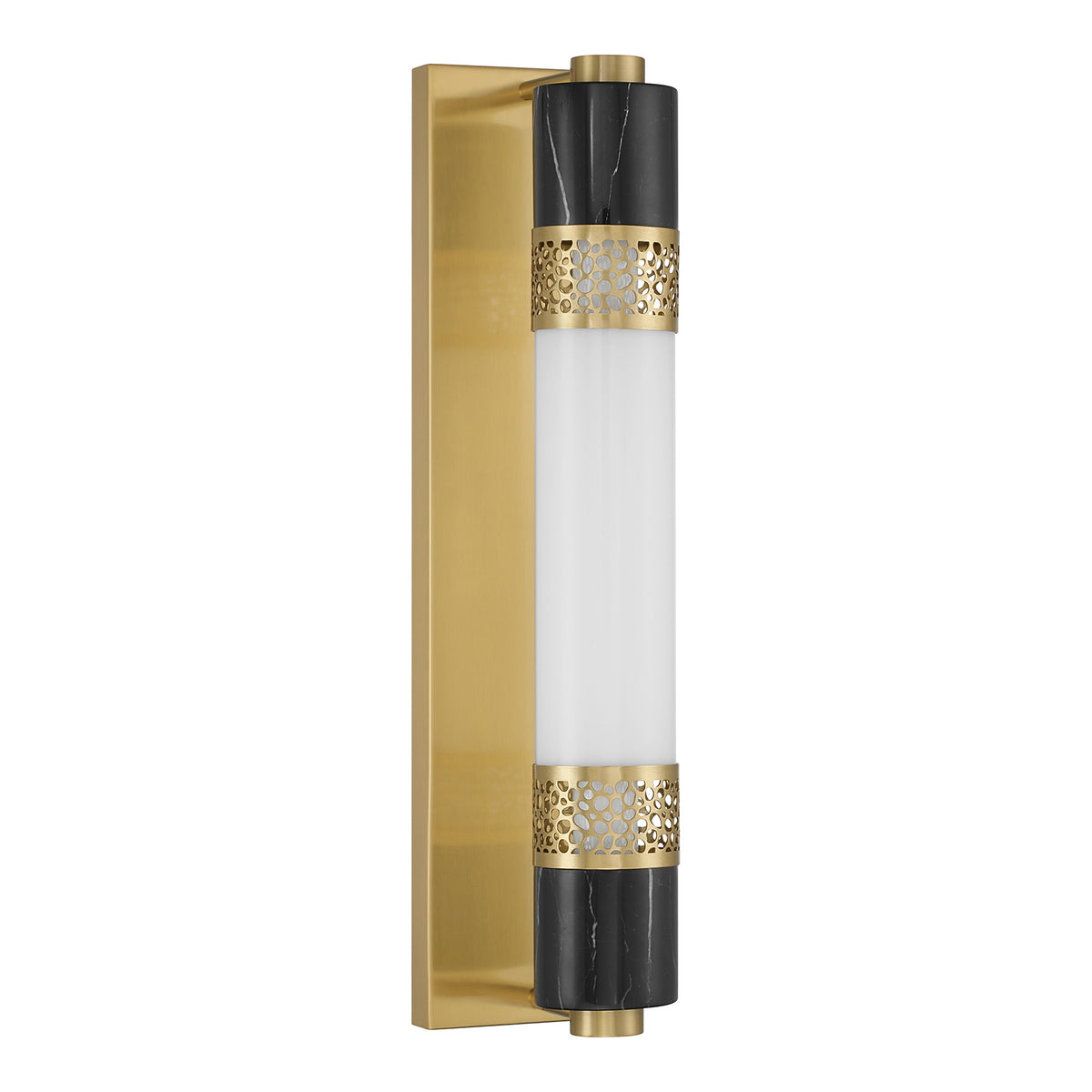 Savoy House 9-2915-1-322 Farrell Wall Sconce in Warm Brass