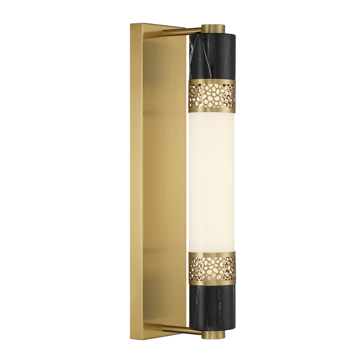 Savoy House 9-2915-1-322 Farrell Wall Sconce in Warm Brass