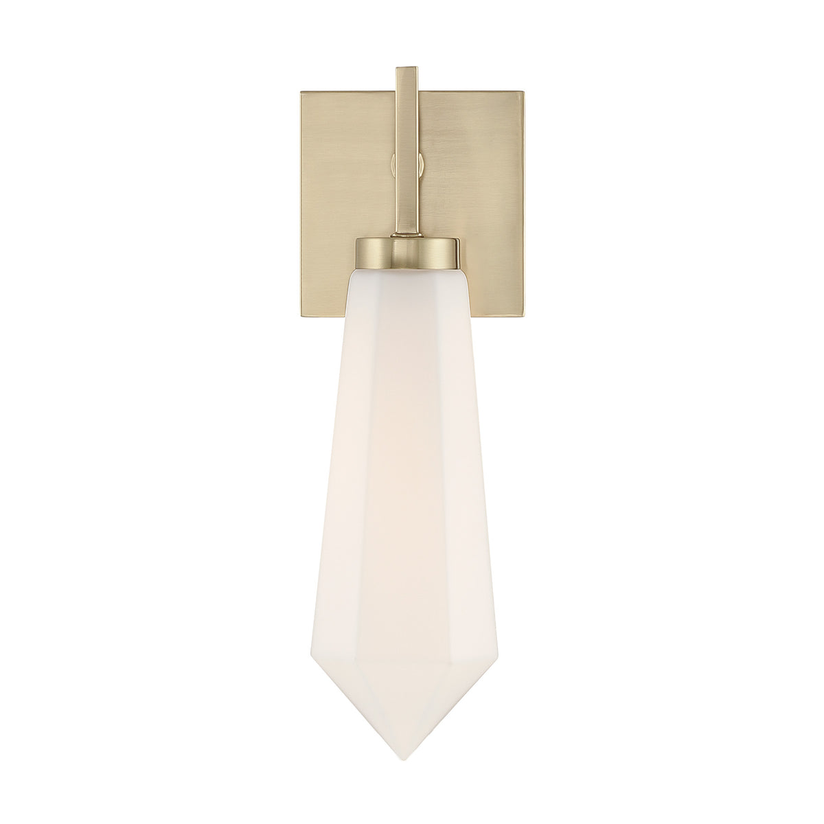Savoy House 9-6122-1-127 Leland Wall Sconce in Noble Brass