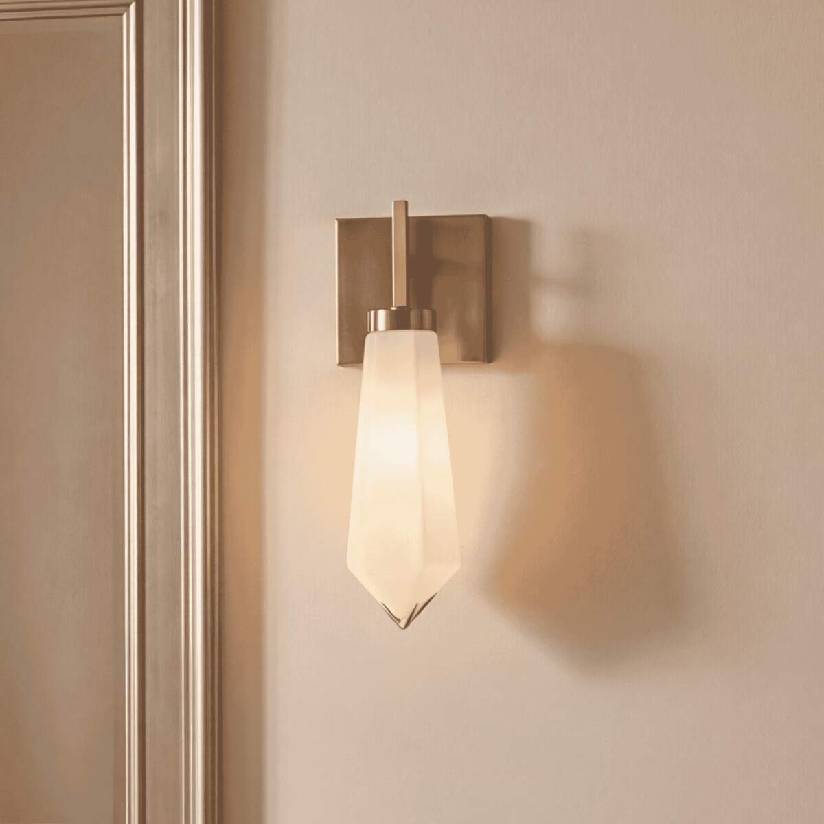 Savoy House 9-6122-1-127 Leland Wall Sconce in Noble Brass