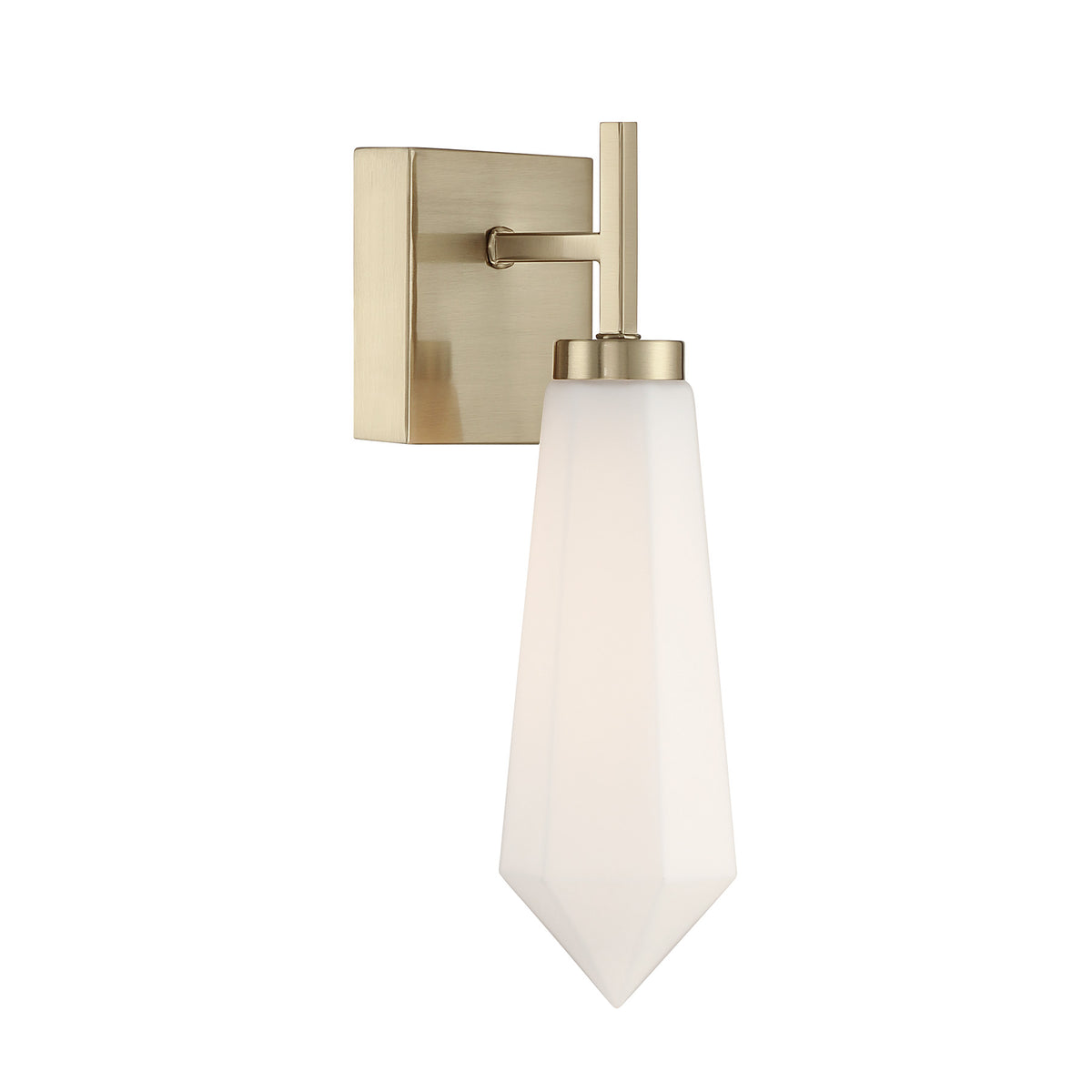 Savoy House 9-6122-1-127 Leland Wall Sconce in Noble Brass