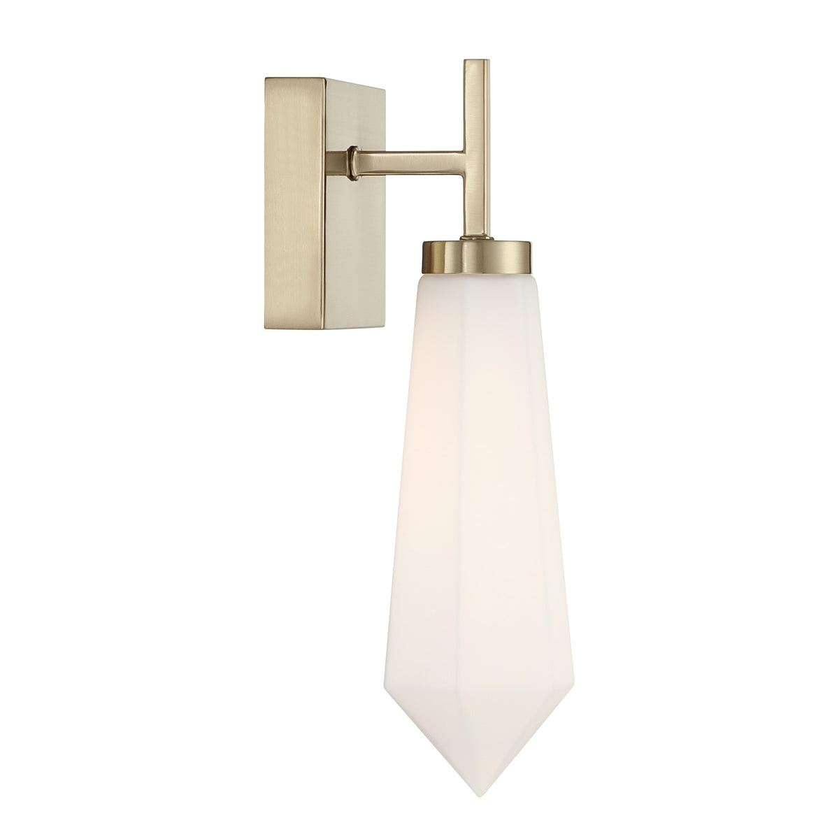 Savoy House 9-6122-1-127 Leland Wall Sconce in Noble Brass